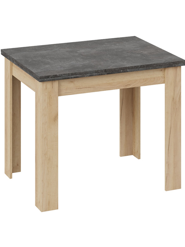 Кухонный стол ТриЯ Промо Тип 3 ателье темный/дуб крафт золотой