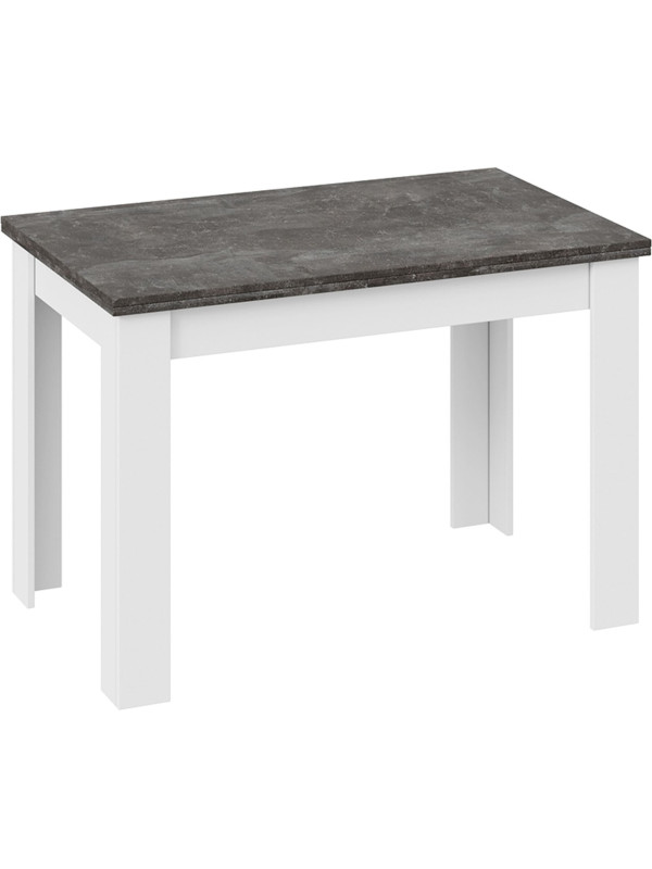 Кухонный стол ТриЯ Промо Тип 4 ателье темный/белый