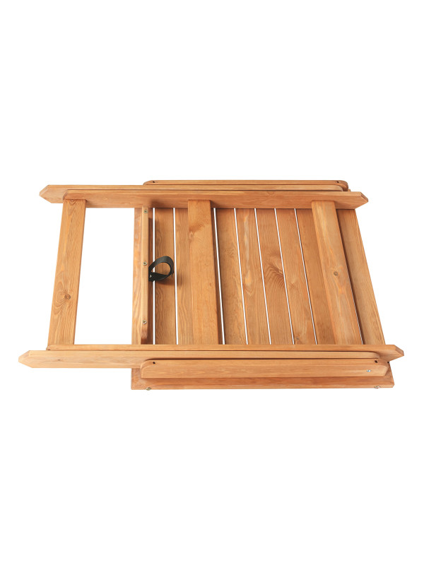 Стол садовый Фабрика деревянных изделий Dyatel дуб в раскладном виде