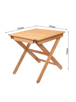 Стол садовый Фабрика деревянных изделий Dyatel дуб схема