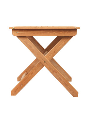 Стол садовый Фабрика деревянных изделий Dyatel дуб сбоку