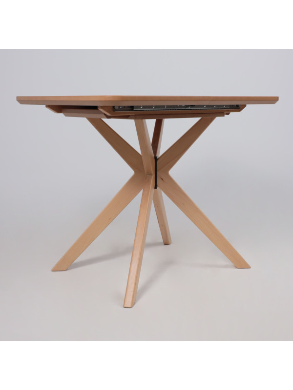 Кухонный стол ОРИМЭКС Сити 95 светлый бук спереди