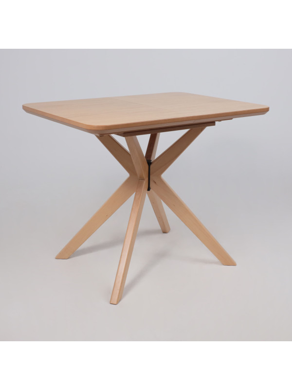 Кухонный стол ОРИМЭКС Сити 95 светлый бук раздвижной механизм (1)