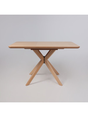 Кухонный стол ОРИМЭКС Сити 95 светлый бук раздвижной механизм (4)