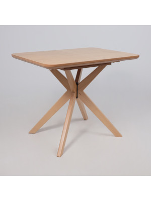 Кухонный стол ОРИМЭКС Сити 95 светлый бук раздвижной механизм (1)