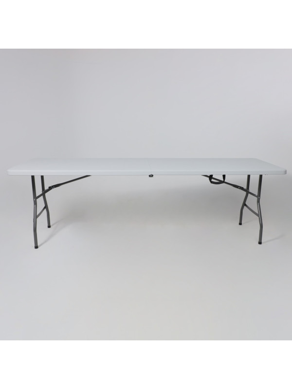 Стол садовый AksHome Table AKS тип 1 белый спереди