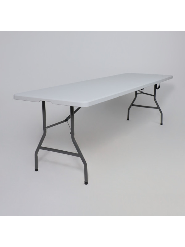 Стол садовый AksHome Table AKS тип 1 белый под углом