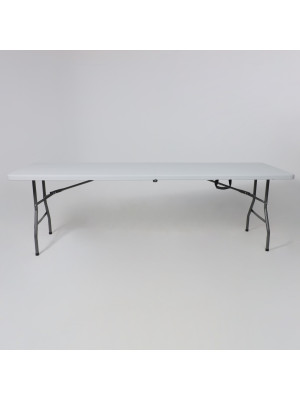 Стол садовый AksHome Table AKS тип 1 белый спереди