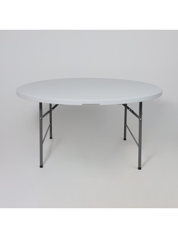 Стол садовый AksHome Table AKS тип 10 белый спереди