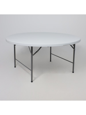 Стол садовый AksHome Table AKS тип 10 белый под углом