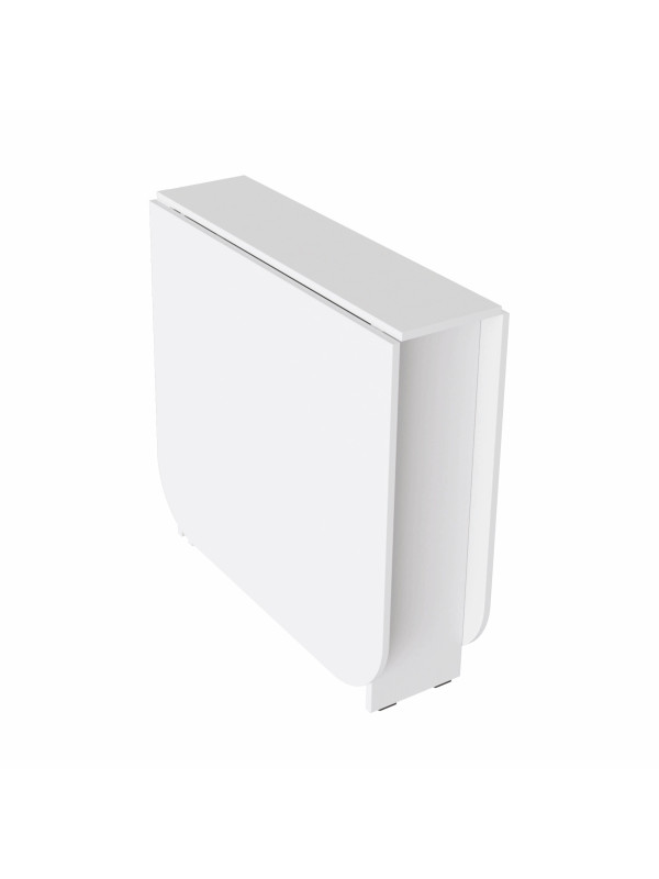 Стол-книга Трия Т1 белый в складном виде