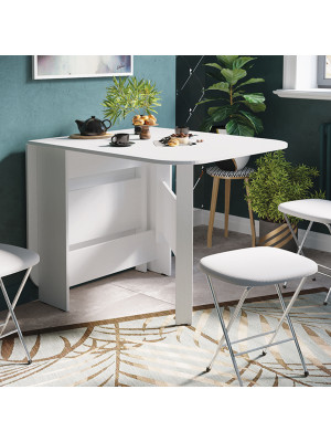 Стол-книга Трия Т1 белый в интерьере