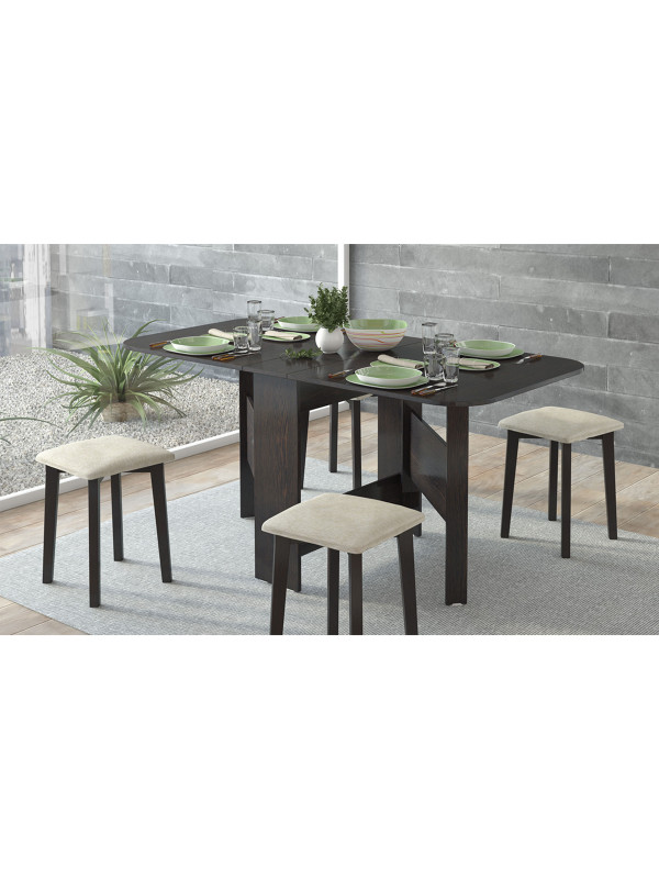 Стол-книга Трия Т1 венге цаво в интерьере (2)