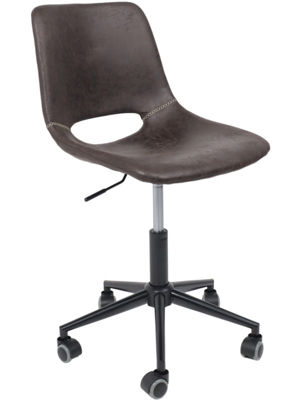 Кресло компьютерное AksHome Gin графит/черный