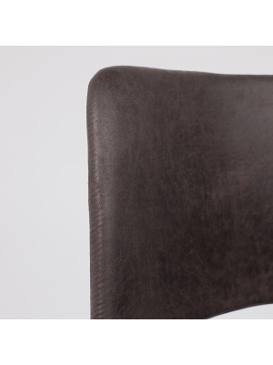 Кресло компьютерное AksHome Gin графит/черный вблизи