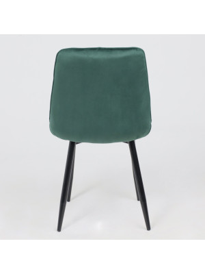 Стул AksHome Astra зеленый/черный сзади
