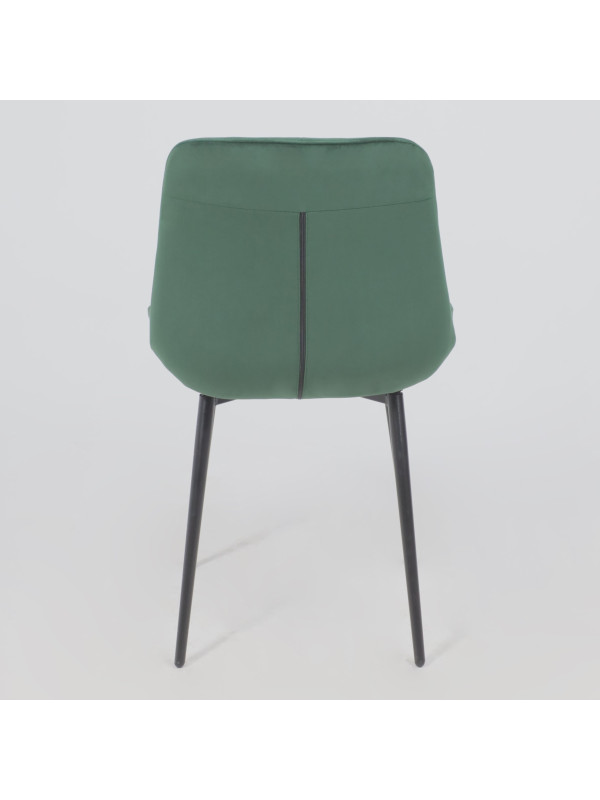 Стул Алвест AV 405 зеленый/черный сзади