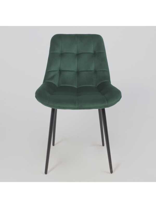 Стул Алвест AV 405 зеленый/черный спре