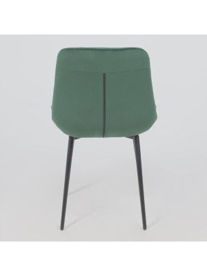 Стул Алвест AV 405 зеленый/черный сзади