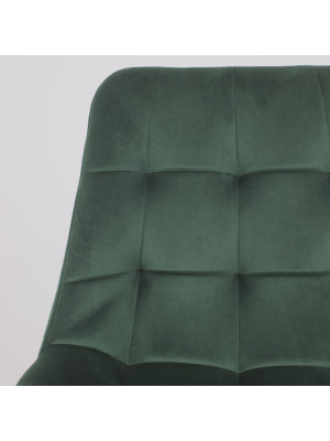 Стул Алвест AV 405 зеленый/черный вблизи