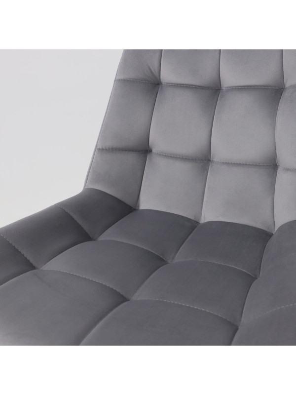 Стул Алвест AV 405 темно-серый H-15/черный вблизи