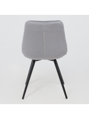 Стул Алвест AV 405 темно-серый H-15/черный сзади