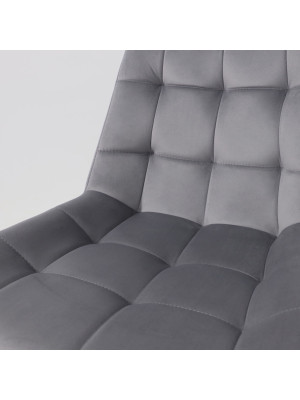 Стул Алвест AV 405 темно-серый H-15/черный вблизи