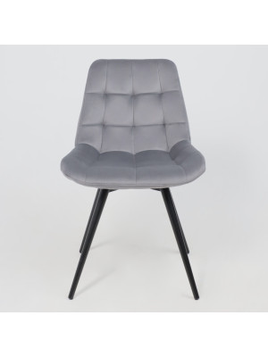 Стул Алвест AV 405 темно-серый H-15/черный спереди