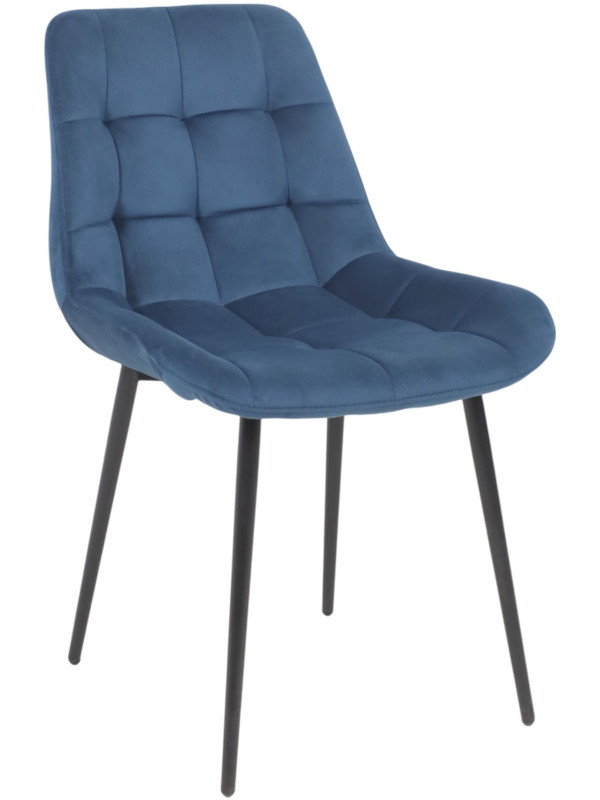 Стул Алвест AV 405 синий Confetti deep ocean/черный