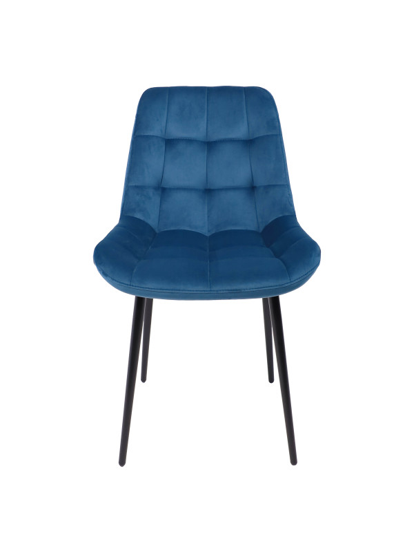 Стул Алвест AV 405 синий H-58/черный спереди