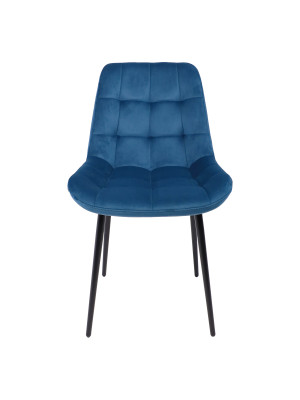 Стул Алвест AV 405 синий H-58/черный спереди