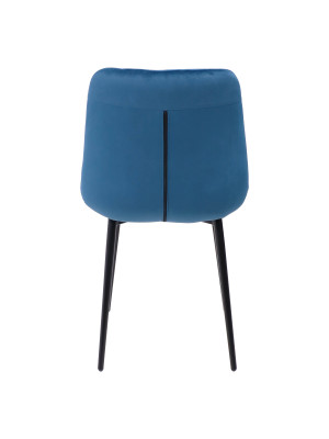 Стул Алвест AV 405 синий H-58/черный сзади