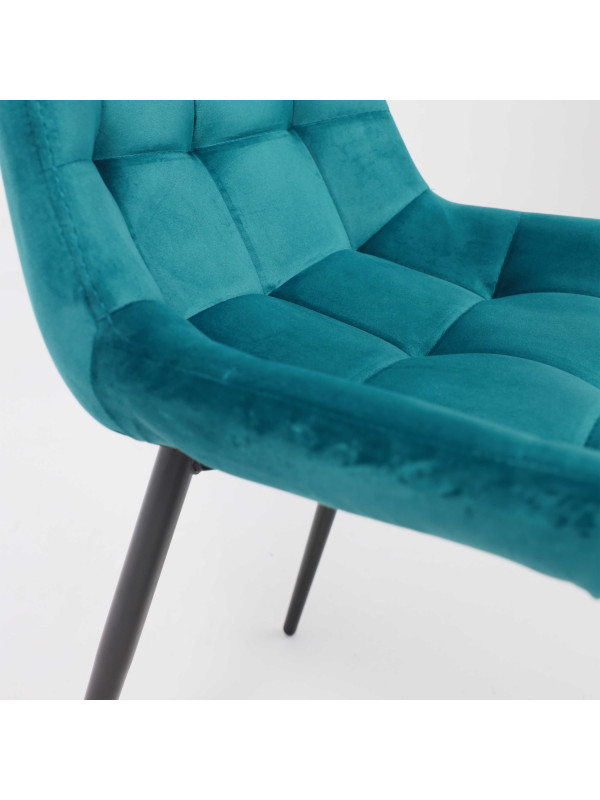 Стул Алвест AV 405 темно-бирюзовый/черный сверху