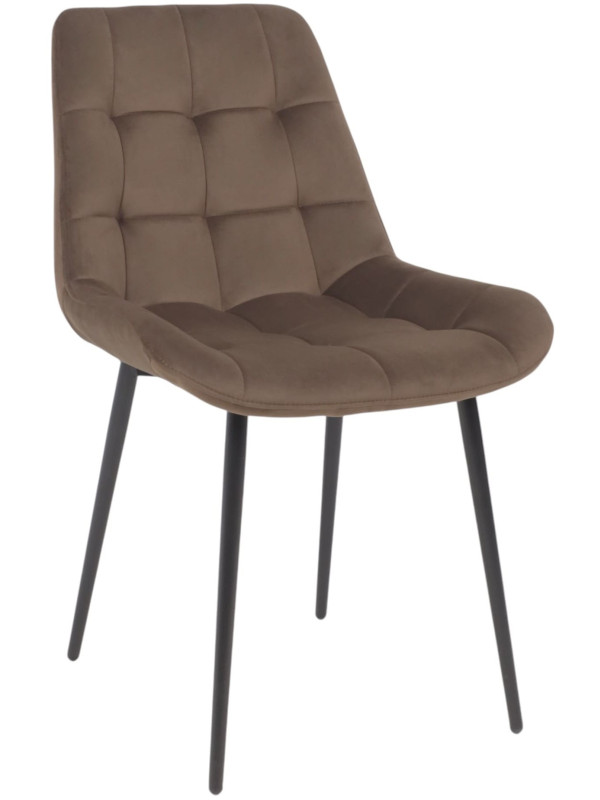 Стул Алвест AV 405 шоколадный/черный