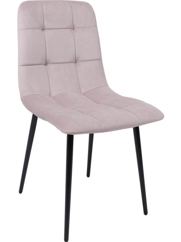 Стул Алвест AV 406-N бежевый/черный