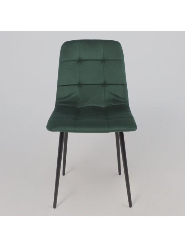 Стул Алвест AV 406-N зеленый/черный спереди