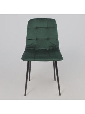 Стул Алвест AV 406-N зеленый/черный спереди