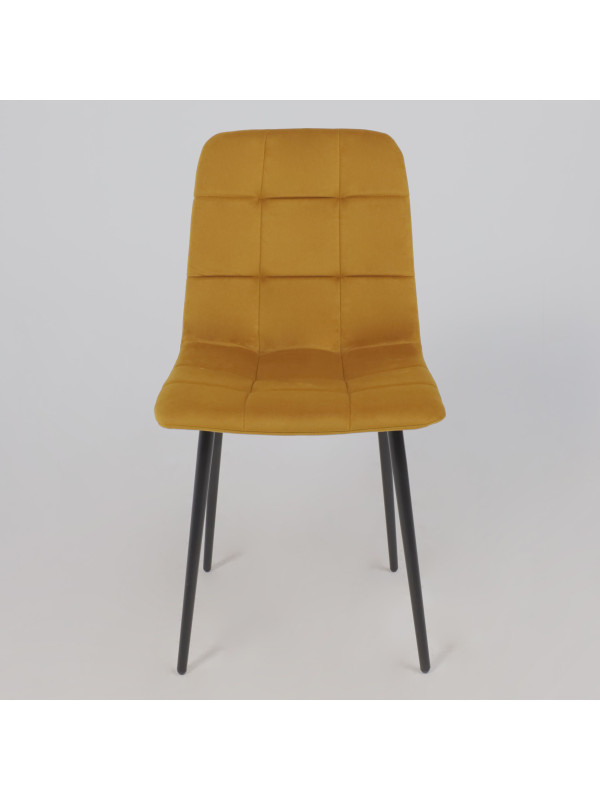 Стул Алвест AV 406-N карри/черный спереди