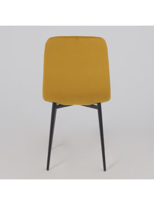 Стул Алвест AV 406-N карри/черный сзади