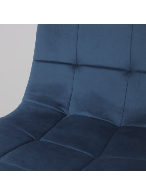 Стул Алвест AV 406-N синий/черный вблизи