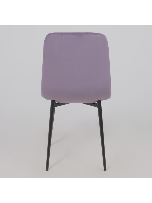 Стул Алвест AV 406-N  сливовый/черный сзади