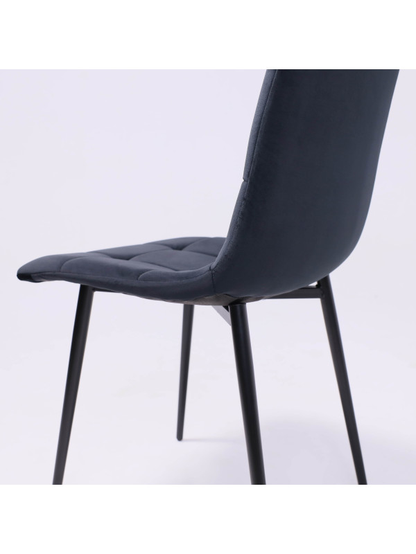 Стул Алвест AV 406-N черный под углом