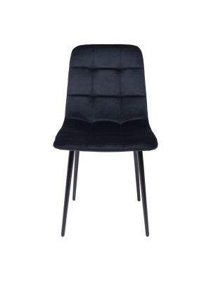 Стул Алвест AV 406-N черный спереди