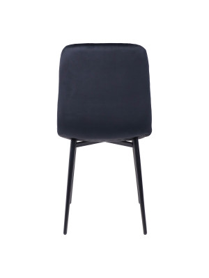 Стул Алвест AV 406-N черный сзади