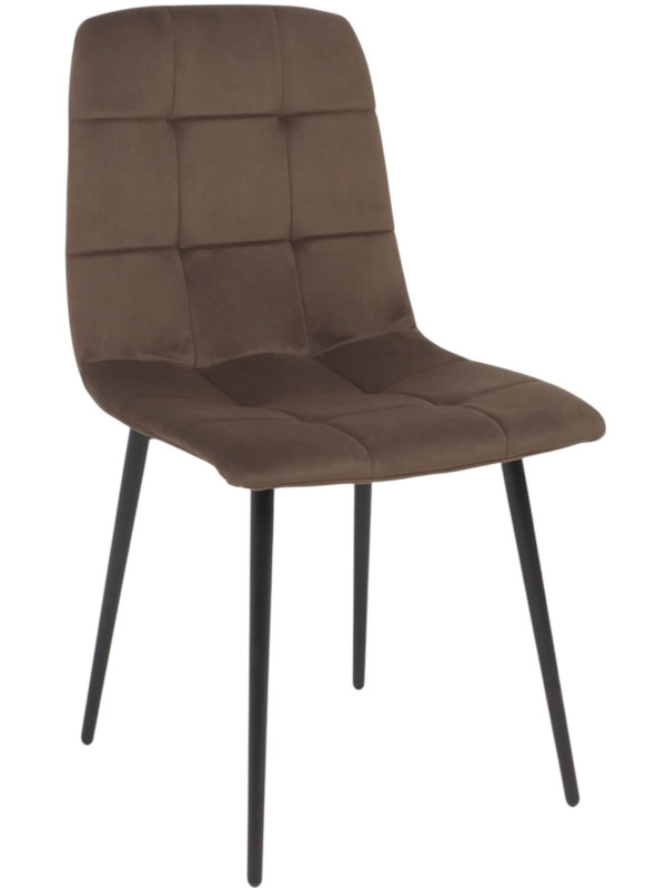 Стул Алвест AV 406-N шоколадный/черный