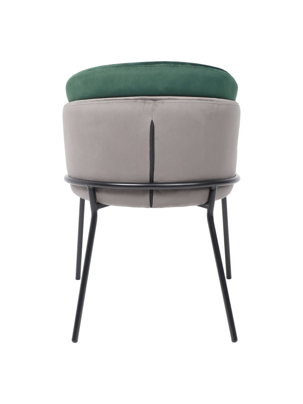 Стул Алвест AV 418 графитовый /черный сзади