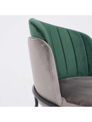 Стул Алвест AV 418 графитовый /черный вблизи