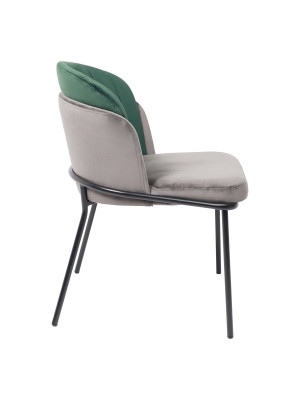 Стул Алвест AV 418 графитовый /черный сбоку