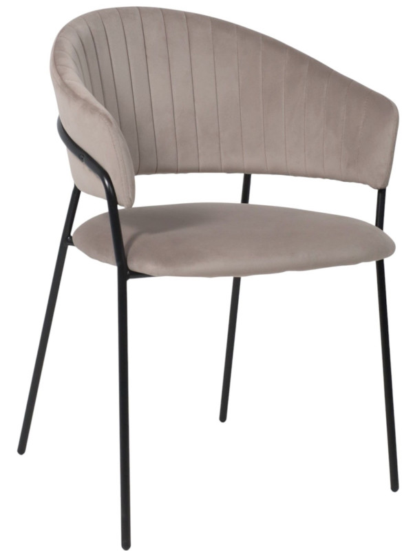 Стул Алвест AV 433 светло-коричневый/черный