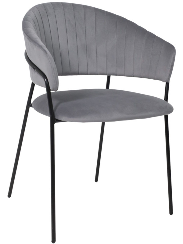 Стул Алвест AV 433 темно-серый/черный